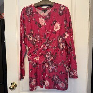 Pink Flower Top